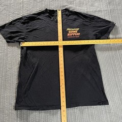 Fasthouse Gone Rippin T-Shirt Black Short Sleeve Graphic Tee Men’s Large