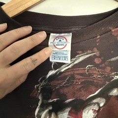 Vintage God of War Kratos Playstation 2 Promotional T-Shirt Med Delta Pro Weight