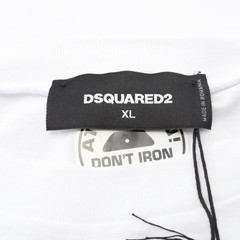 DSQUARED2 T-shirt S74GD1399D20020100XL cotton White #XL NEW mens