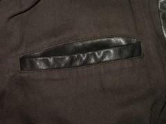 Men’s All Saints REBELL LEATHER SHIRT jacket overshirt XL (ref63) £149.99!!!!!