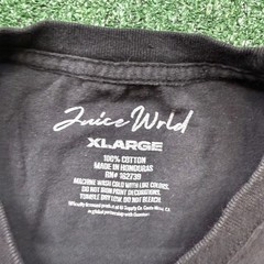 JuiceWrld Graphic T Shirt Men’s Size XL Black Short Sleeve Rockstar In His Prime