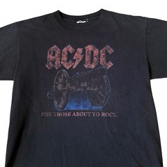 Y2K AC/DC “We Salute You” 2008-09 Tour T Shirt size Small