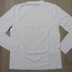 GREYSON Mens M MEDIUM GUIDE SPORT T SHIRT PERFORMANCE GOLF LONG SLEEVE TEE WHITE