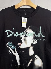 Diamond Supply Co. Diamonds for Breakfast Black Graphic T-Shirt Adult Sizes NWOT