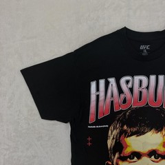 UFC Hasbulla Magomedov Shirt Mens Large Black MMA Graphic Tee Vs Everybody