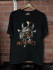Vintage Metallica Band T-Shirt Vtg Adult Size Tee Size Medium
