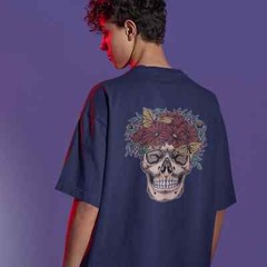 “Bold & Trendy: Men’s Oversized Back Print Streetwear T-Shirt for Urban Style”