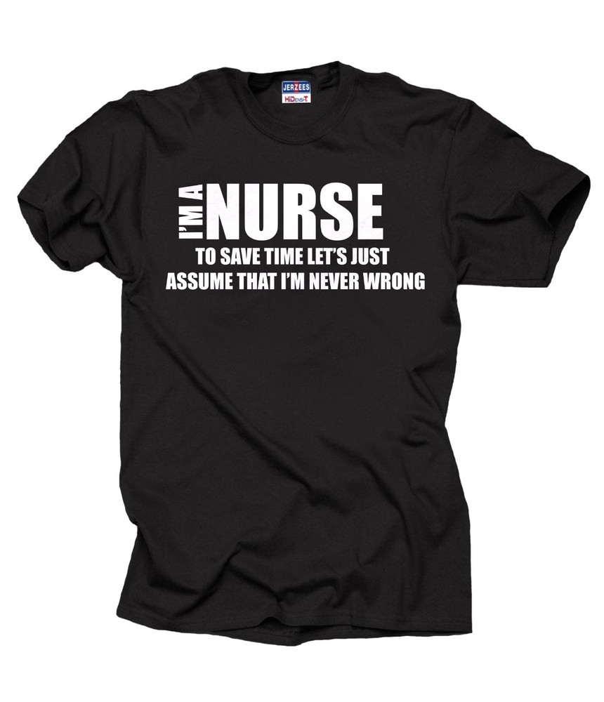 Gift For Nurse T-Shirt Profession Occupation Tee Shirt RN NCLEX Birthday Gift