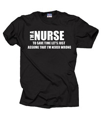 Gift For Nurse T-Shirt Profession Occupation Tee Shirt RN NCLEX Birthday Gift