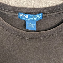 Lot of 2 XL Finish Line White Black short sleeve t-shirt