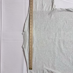 Best Tag VTG Graphic TEE, 50/50, USA, Smiley, Gray, Male/Female, Large