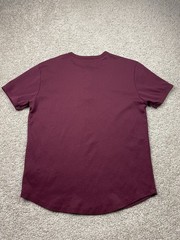 Under 510 Shirt Mens Medium burgundy Dad Tee Performance Preppy Stretch Travel