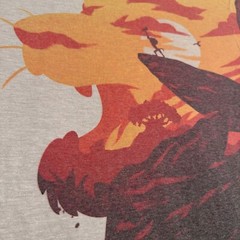 Lion King Disney Rafiki Simba Shirt Size Large