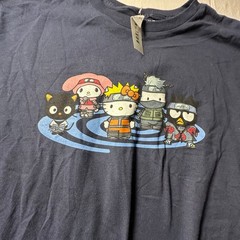 Naruto Shippuden x Hello Kitty and Friends Box Lunch Long Sleeve T-Shirt Large