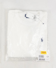 Polo Ralph Lauren Relaxed Fit Jersey Crewneck T-Shirt White Men’s Size M Tee NWT