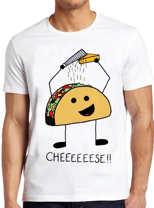 Taco Cheese Grater Funny Graphic Design Cool Gift Tee T Shirt M248