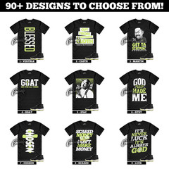 11 Inner Beast GS Barely Volt Dark Raisin White Black Luminous Green 5 T Shirt