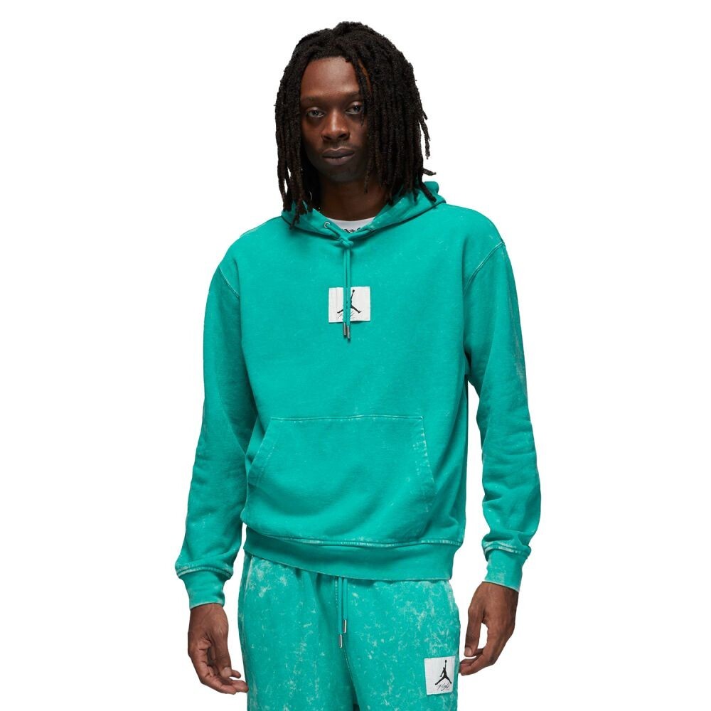 Jordan Essentials Fleece Pull-Over Men’s Hoodie New Emerald DR3087-322