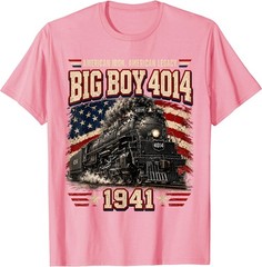 Big Boy 4014 Vintage Steam Locomotive Railroad Train Engine T-Shirt