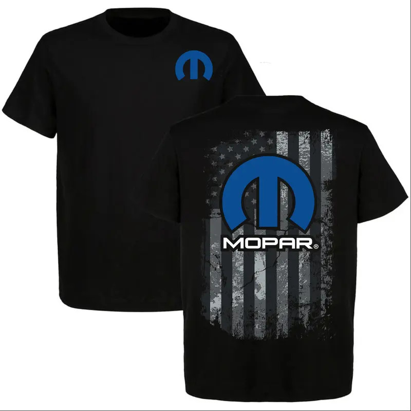 Mopar “American Pride” Graphic T-Shirt, Classic Muscle Car Tee, Great for Car En