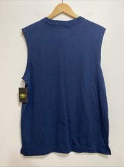 (Lot 3x)ATHLETIC WORKS DRIWORKS NAVY BLUE TRI BLEND MUSCLE Tank Sz M Bundle Of 3