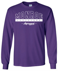 Monroe Louisiana T-Shirt Long Sleeve Graphic tee