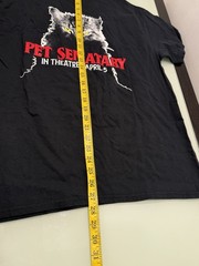 Pet Sematary Remake RARE 2019 Black Promo T-Shirt Sz L Horror Stephen King