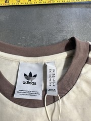 Retro Adidas Originals 3 Stripes California T Medium Wonder White Beige BNWT