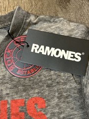 Ramones Presidential Seal Burnout T-Shirt Medium NWT Official