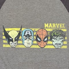 Mad Engine Marvel Vintage 2000s Men’s T-shirt (Fitment See Photos) Brown VTG