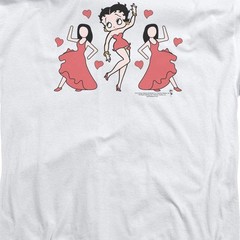 Betty Boop Bb Dance Licensed Adult Unisex Long Sleeve T-Shirt SM-3X