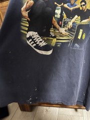 Vintage Limp Bizkit Chocolate Starfish Tour T-Shirt Size Large Band Tee 2000