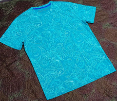 Robert Graham vibrant Dual Tone Paisley printed Tshirt M L Xl 2XL 3xl New