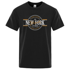 Trend Setter 1986 New York City Dreams Men T-Shirts Fashion Oversize Clothing