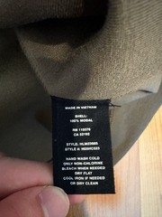 Helmut Lang Men’s Logo Long Sleeve Sweatshirt. Size Large