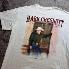Vintage Mark Chesnutt Music Shirt Tour Concert Full Size BOT_207 FREE SHIPPING