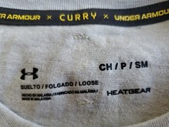 NEW Steph Curry × Under Armour Popcorn: The Show’s About To Start TShirt Small
