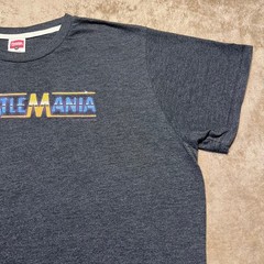 Homage WrestleMania WWE Graphic T Shirt Mens XL Charcoal Gray Heather Tri-Blend