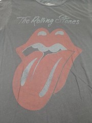 The Rolling Stones T-Shirt. Size Large. 2019 reprint. Long length. Faded Gray.