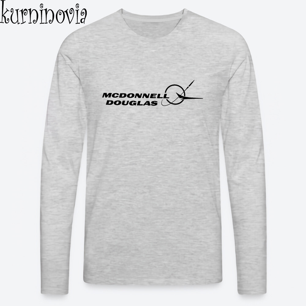 Mcdonnell Douglas Aerospace Grey Size S to 2XL