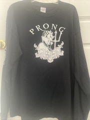 PRONG Black Long Sleeve 2006 Noise Rock Punk Metal Band Tour shirt XL