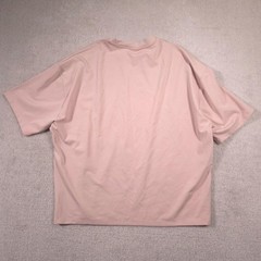 ASOS DESIGN Shirt Mens Large Pink Stretch Jersey Basic Solid Tee Crewneck Casual