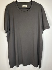 Taylor Stitch Organic Cotton Tee Shirt Charcoal Gray Mens Size 46 XL Sustainable