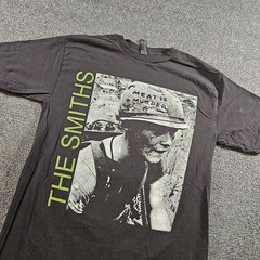 The Smiths Shirt Mens Medium Black Meat Is Murder Art Rock Band Tee Player Tees