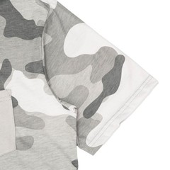Beautiful Giant Men’s Fashion T-Shirt Camo Crew Neck for Sport Daily Wear