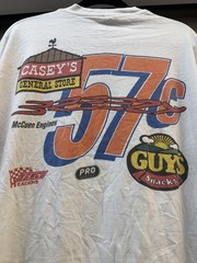 Vintage Breezy Whitworth Sprint Car Shirt 90s Worthington MO Dirt Track L