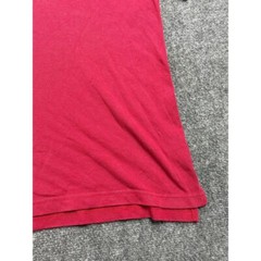 Disney Park Men’s Red T-Shirt Short Sleeve Collared Neck Size L