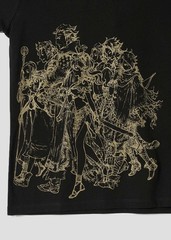 [Graniph] Bravely Default / Octopath Traveler Departure | T-Shirt Black SS-XXL