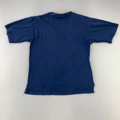 Vintage 90s John Ashford Golf T-Shirt Men Medium Blue Crest Logo Graphic Tee