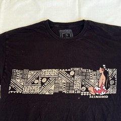 Hinano Tahiti Shirt 2XL Black Beer Hawaii Dream Island Tribal Hawaiian Surf 2672